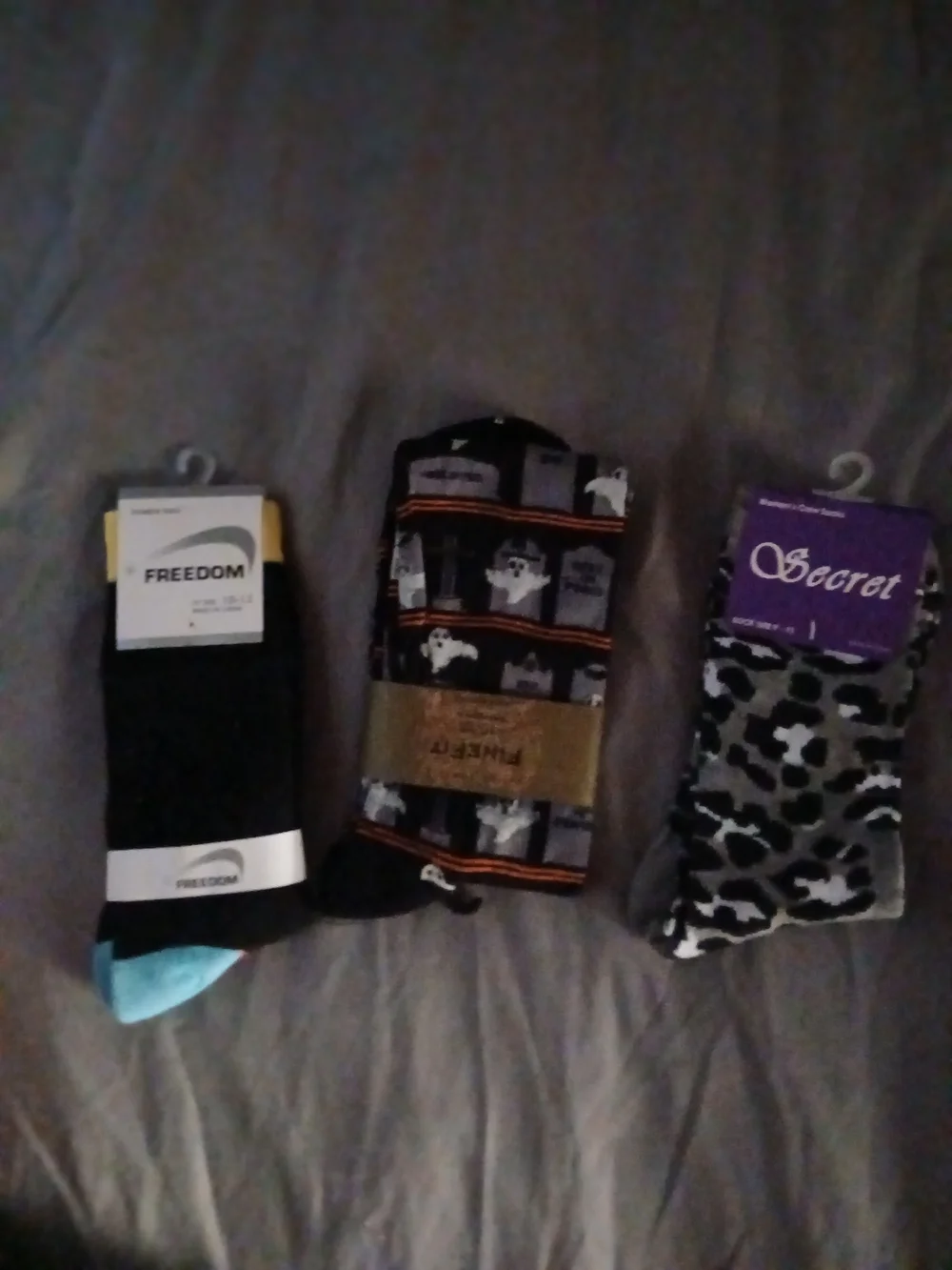 Men’s Black Crew Socks - Pack ( Bag B )